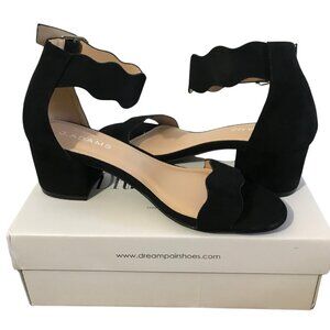 J. Adams Mimi Ankle Strap Kitten Heel Sandal - Size 7 1/2 - New